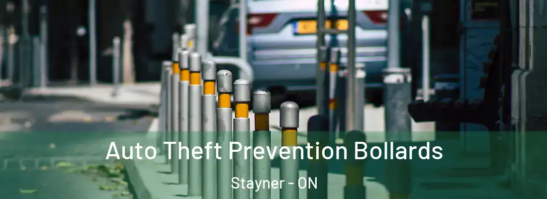  Auto Theft Prevention Bollards Stayner - ON