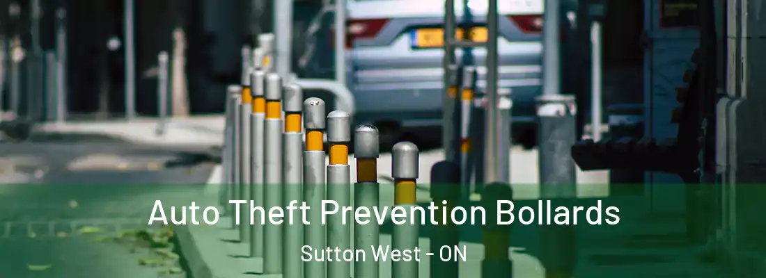  Auto Theft Prevention Bollards Sutton West - ON