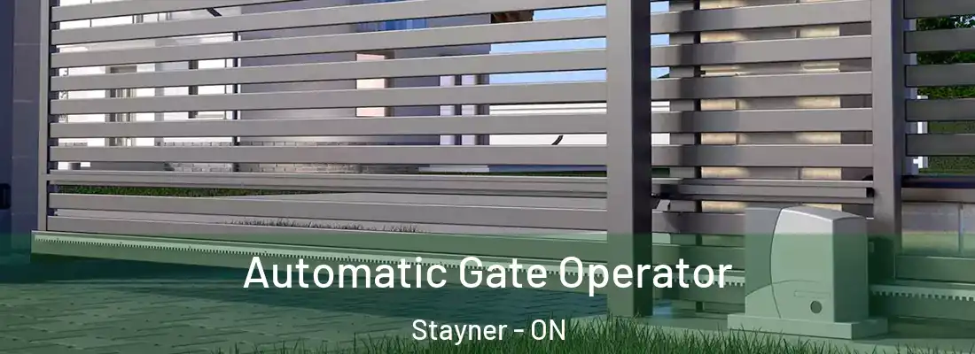  Automatic Gate Operator Stayner - ON