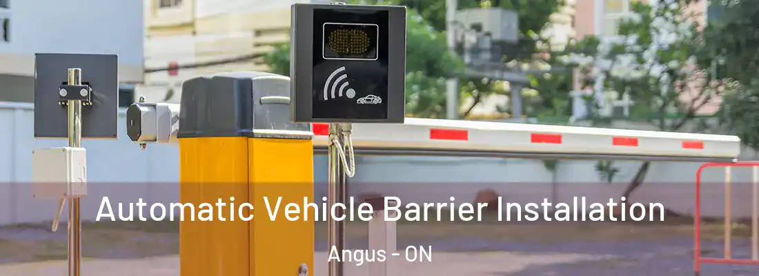  Automatic Vehicle Barrier Installation Angus - ON