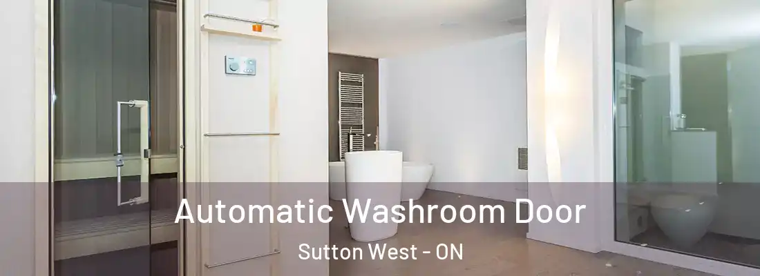  Automatic Washroom Door Sutton West - ON