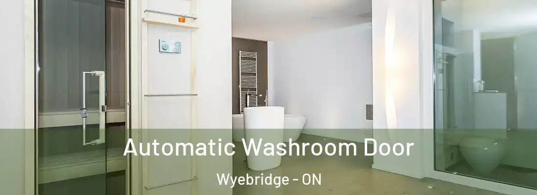  Automatic Washroom Door Wyebridge - ON