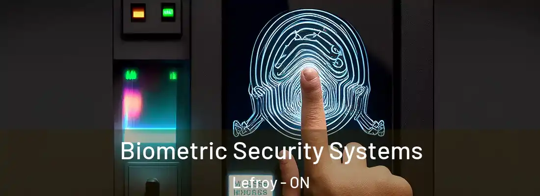  Biometric Security Systems Lefroy - ON