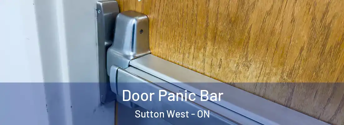  Door Panic Bar Sutton West - ON