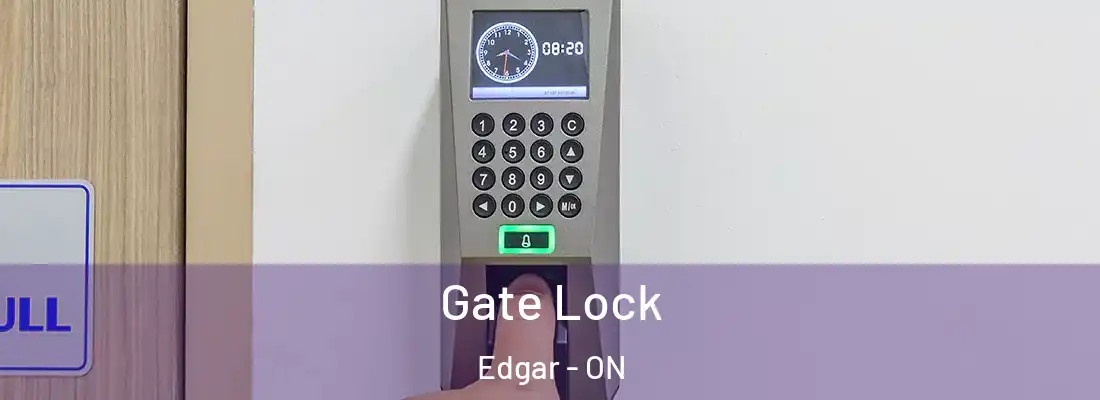  Gate Lock Edgar - ON