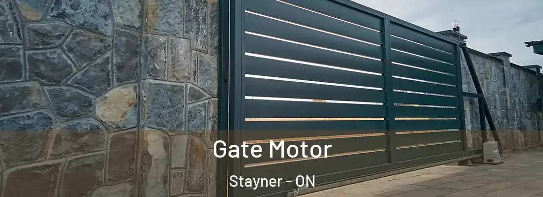  Gate Motor Stayner - ON