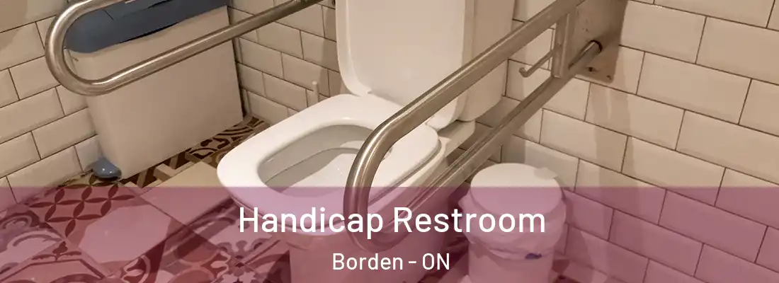  Handicap Restroom Borden - ON