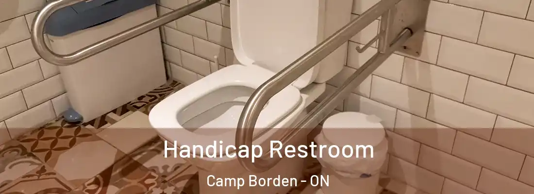  Handicap Restroom Camp Borden - ON