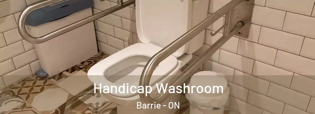  Handicap Washroom Barrie - ON