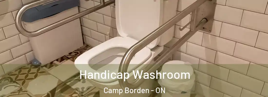 Handicap Washroom Camp Borden - ON