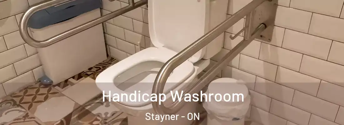  Handicap Washroom Stayner - ON
