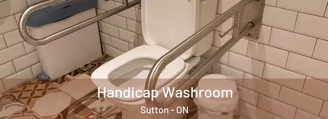  Handicap Washroom Sutton - ON