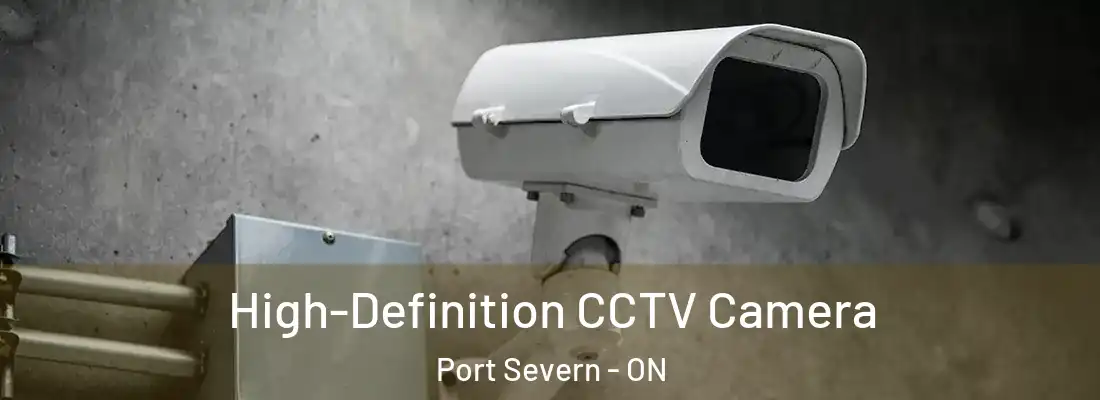 High-Definition CCTV Camera Port Severn - ON