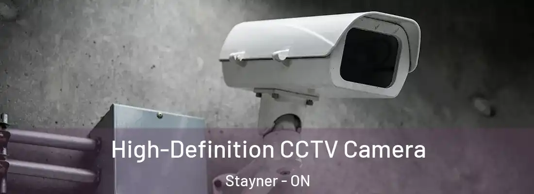  High-Definition CCTV Camera Stayner - ON