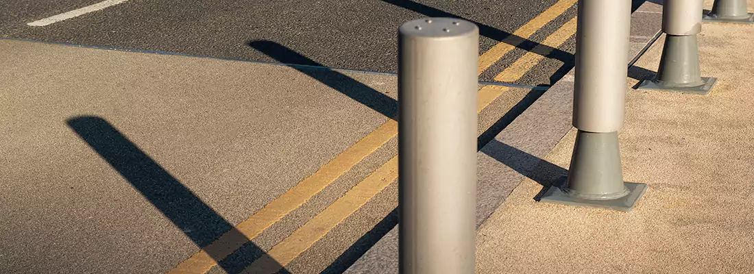 Custom Retractable Barrier Column Installations in Orillia, ON