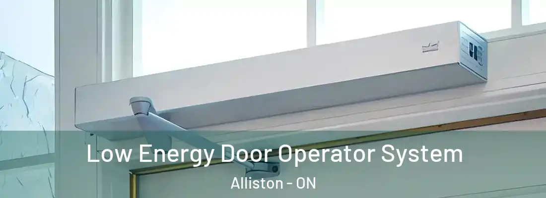  Low Energy Door Operator System Alliston - ON