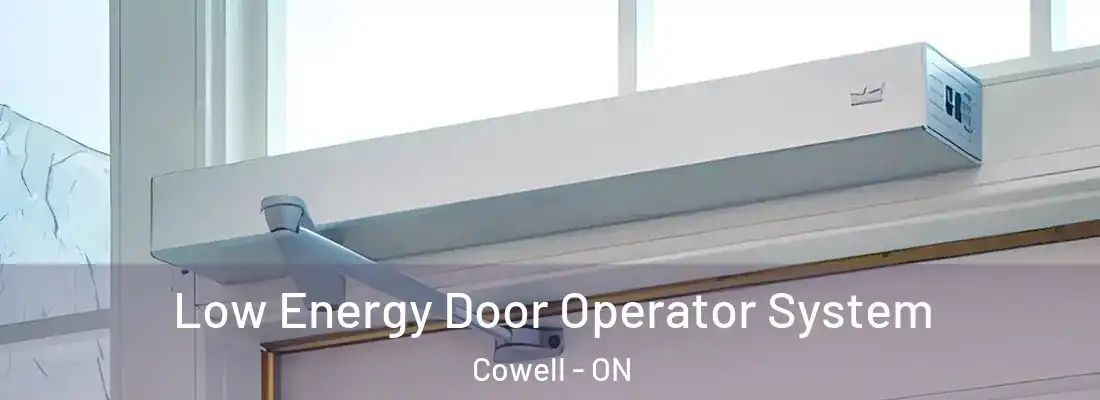  Low Energy Door Operator System Cowell - ON