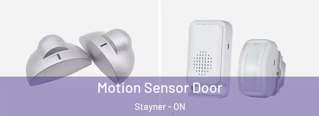  Motion Sensor Door Stayner - ON