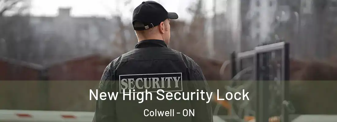  New High Security Lock Colwell - ON