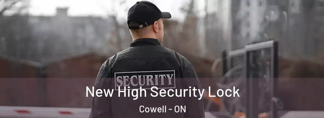  New High Security Lock Cowell - ON