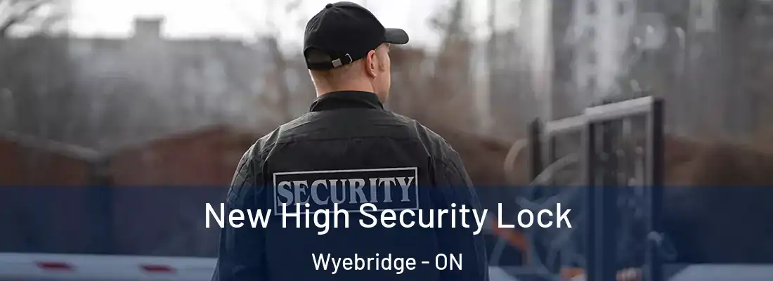  New High Security Lock Wyebridge - ON