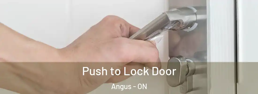  Push to Lock Door Angus - ON