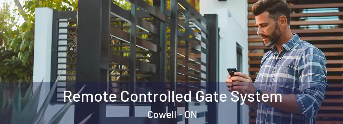  Remote Controlled Gate System Cowell - ON