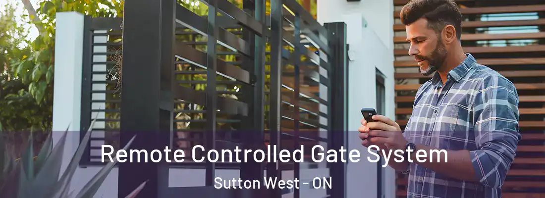  Remote Controlled Gate System Sutton West - ON