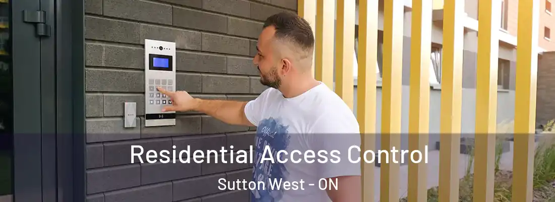  Residential Access Control Sutton West - ON
