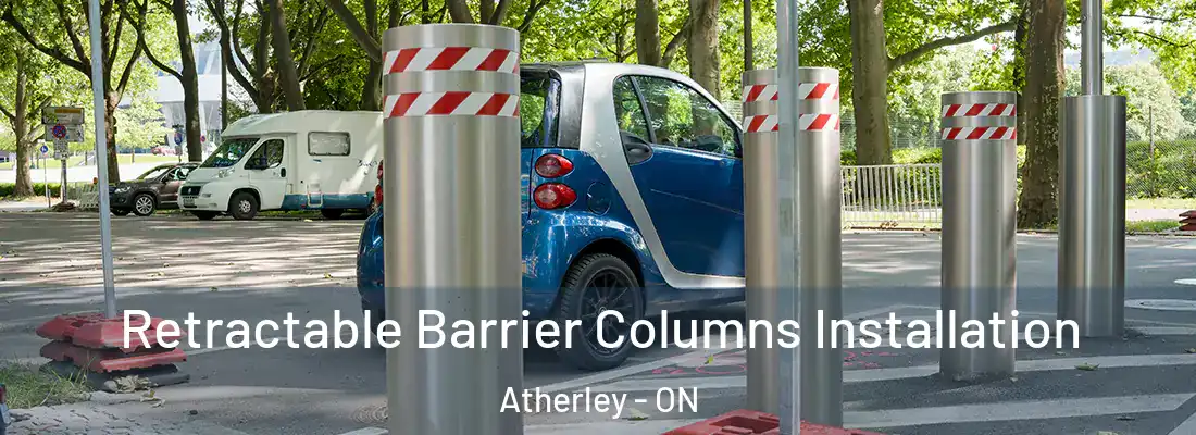  Retractable Barrier Columns Installation Atherley - ON