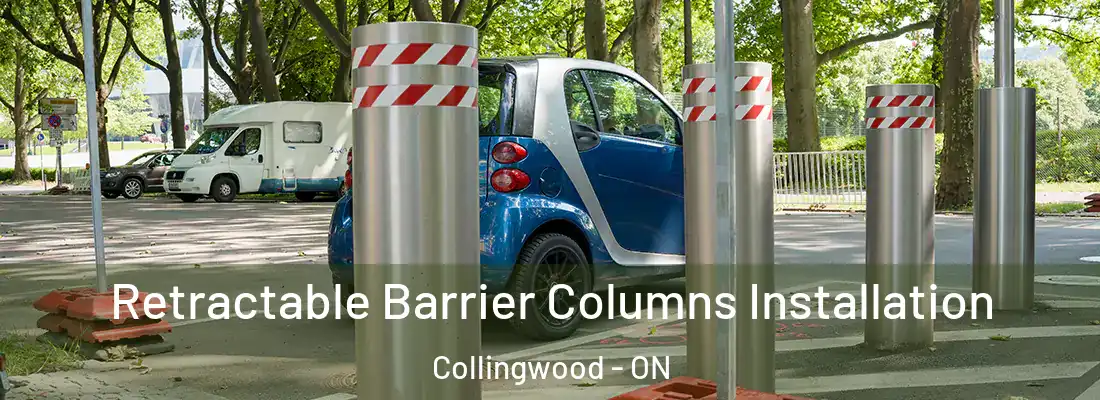  Retractable Barrier Columns Installation Collingwood - ON