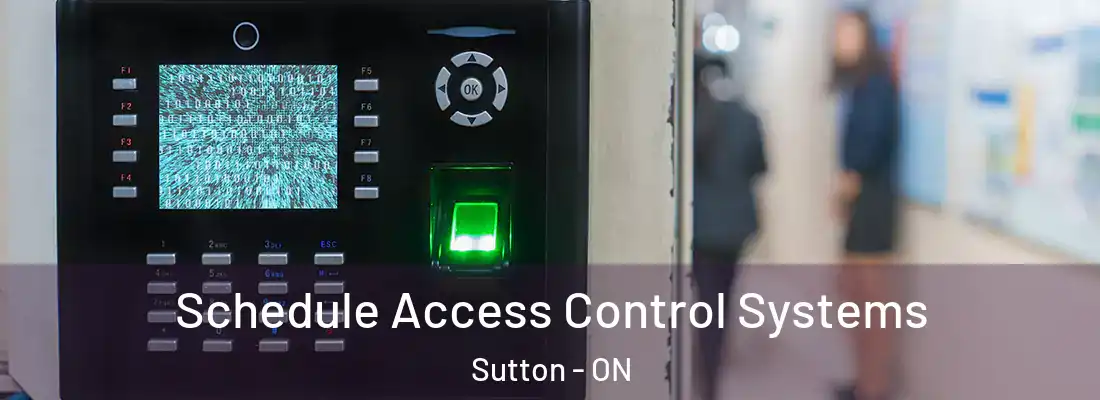  Schedule Access Control Systems Sutton - ON