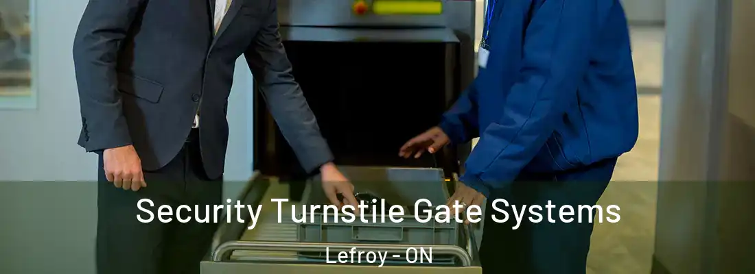  Security Turnstile Gate Systems Lefroy - ON