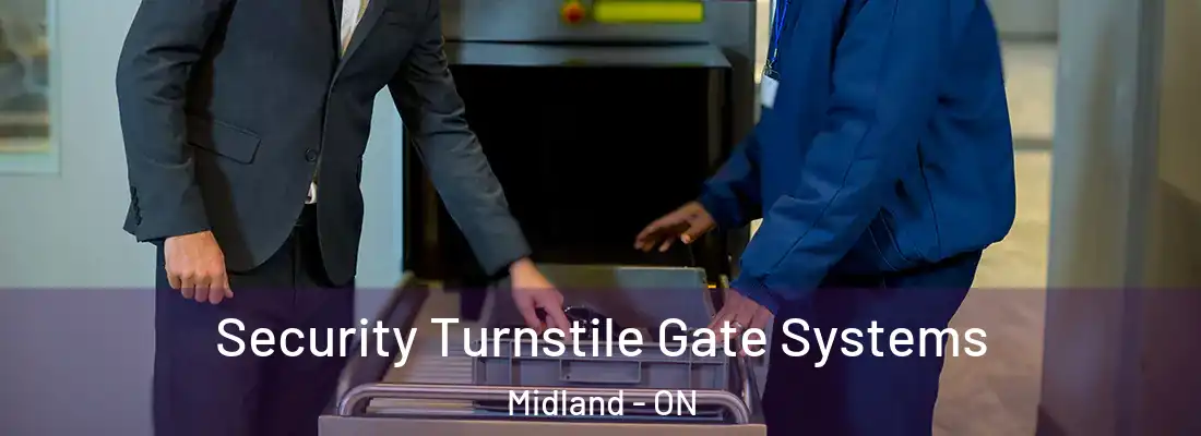  Security Turnstile Gate Systems Midland - ON