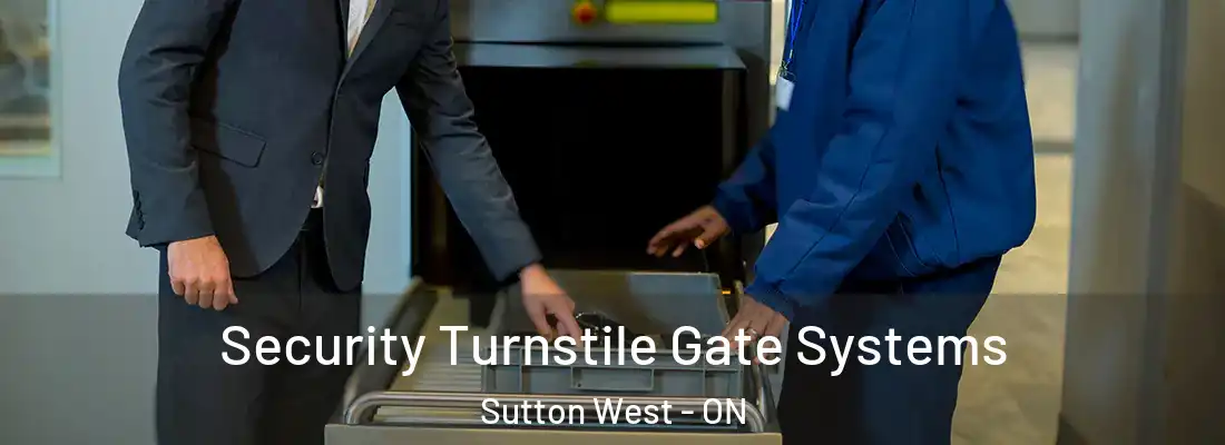  Security Turnstile Gate Systems Sutton West - ON