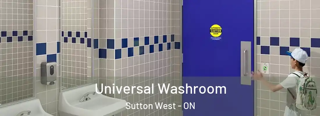  Universal Washroom Sutton West - ON